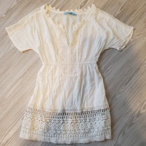 Solitaire Bathing Cover Crochet Boho